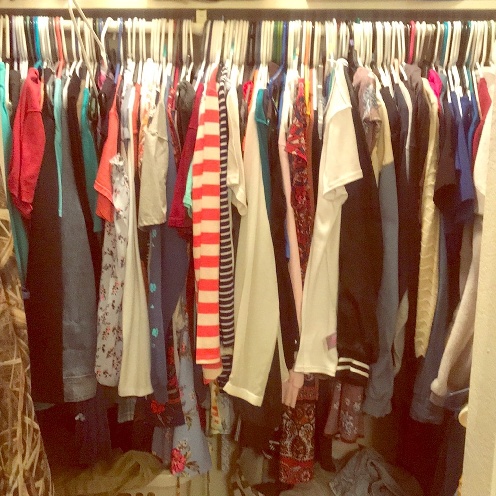 Closet clean out